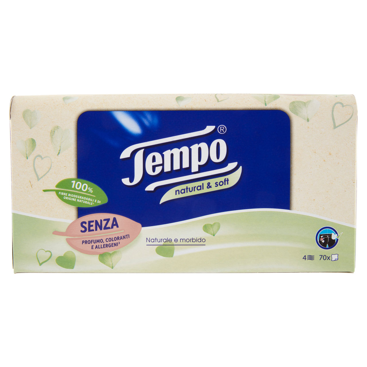 VELINE TEMPO NATURAL & SOFT PZ 70 - Immagine 01