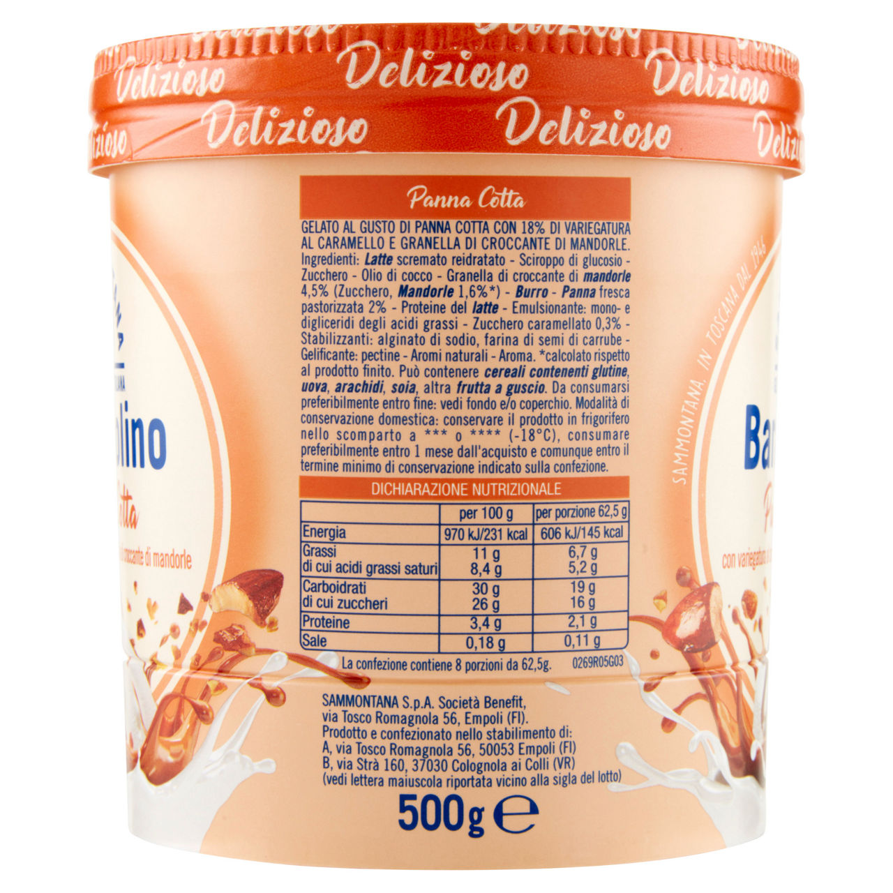 Barattolino delizie panna cotta 500 gr - Immagine 11
