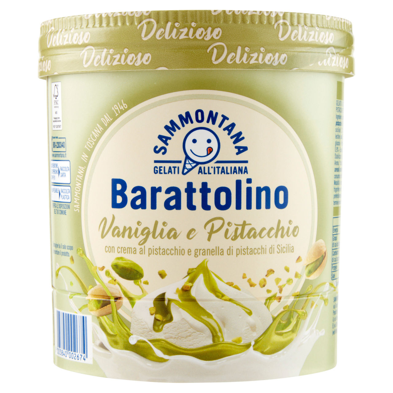 Gelato alla vaniglia con granella di pistacchi 500 gr - Immagine 31