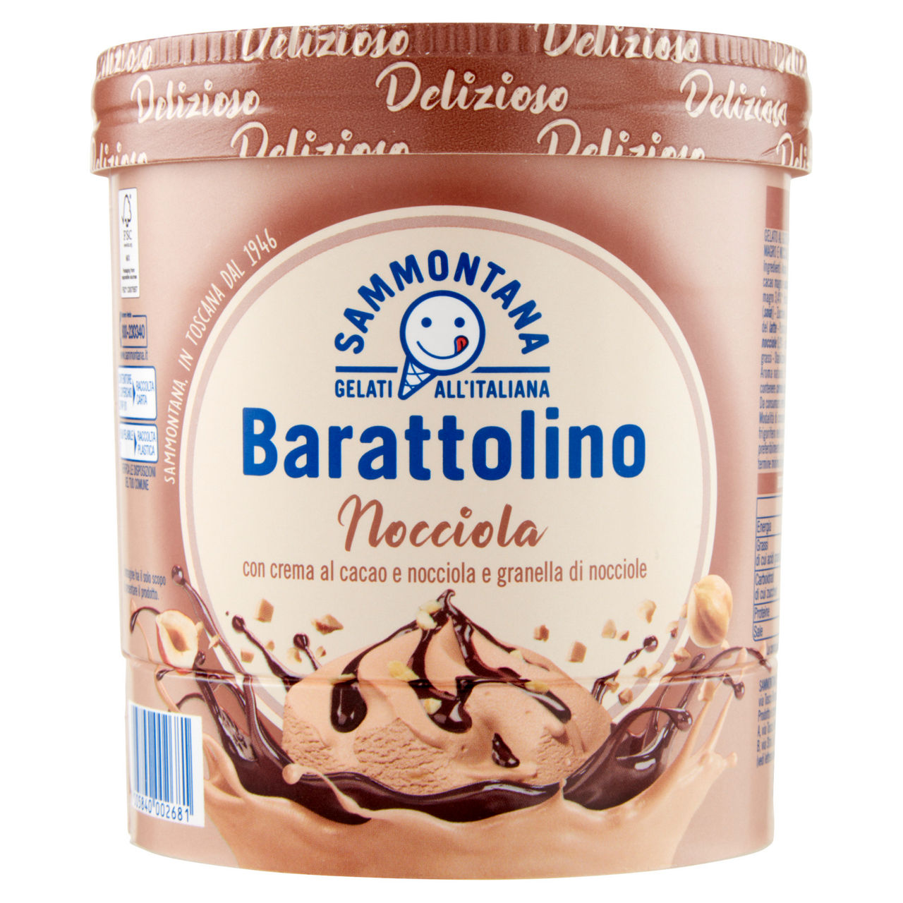 Gelato alla nocciola con cacao e granella di nocciole 500 gr - Immagine 31