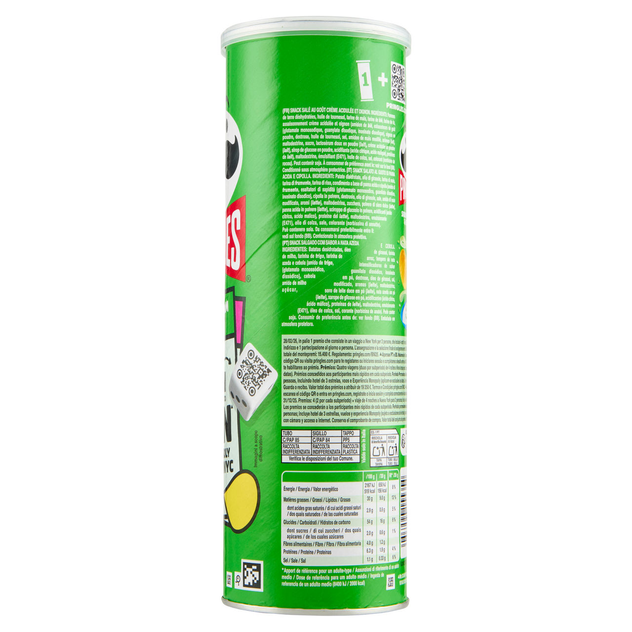 Patatine gusto panna acida e cipolle 175 gr - Immagine 101