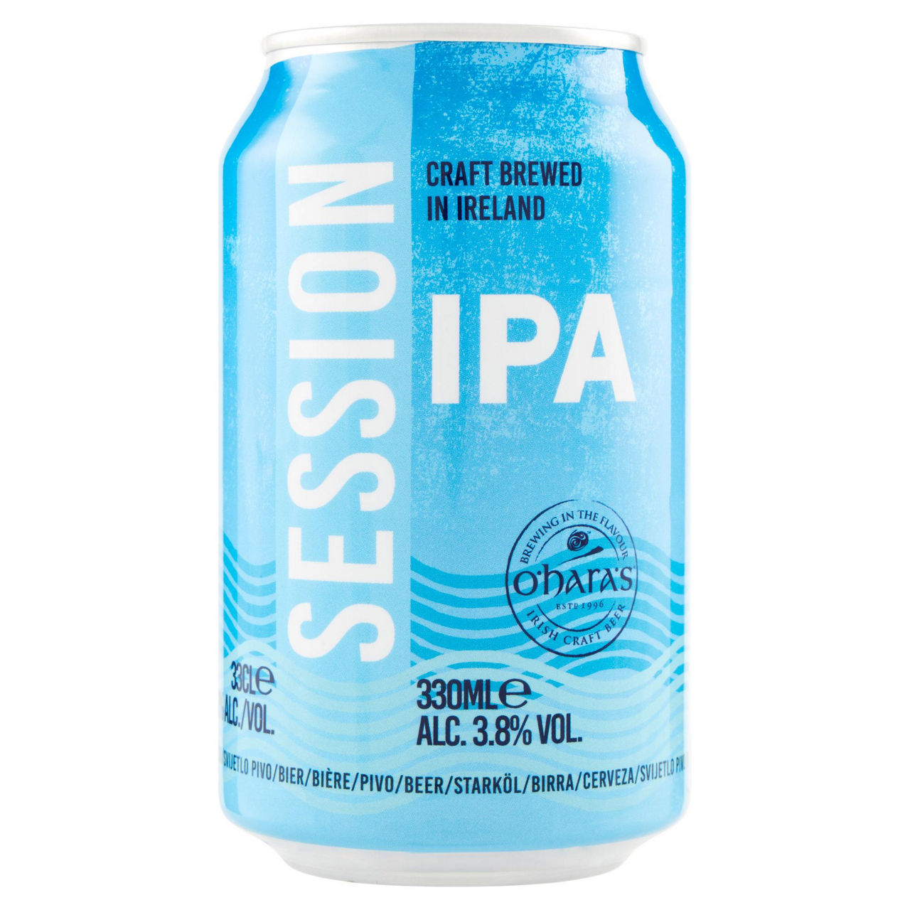 Birra o'hara's session ipa 3,8 gradi lattina ml 330 - Immagine 01