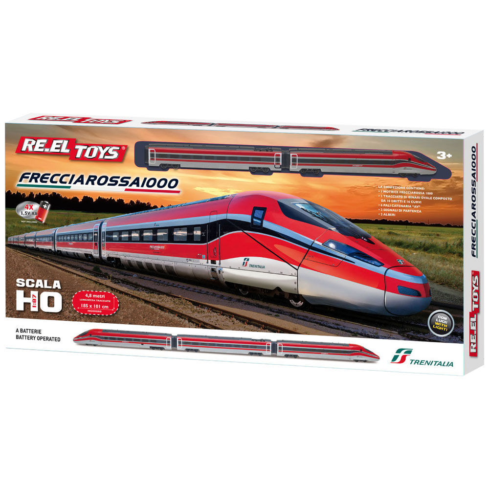 Gioco Treno Freccia Rossa in scala 