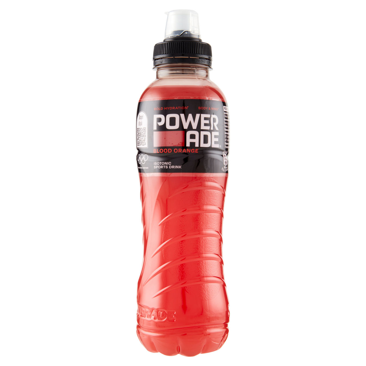 Integratore salino Powerade gusto arancia rossa 500 ml - Immagine 01