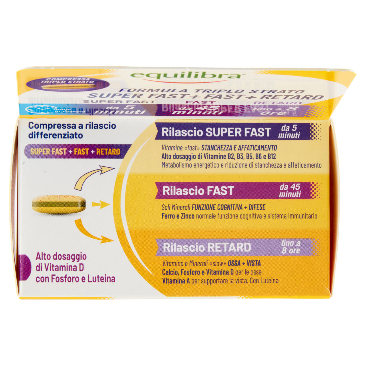 Integratore alimentare multivitamine e minerali 50+ 30 compresse - Immagine 31