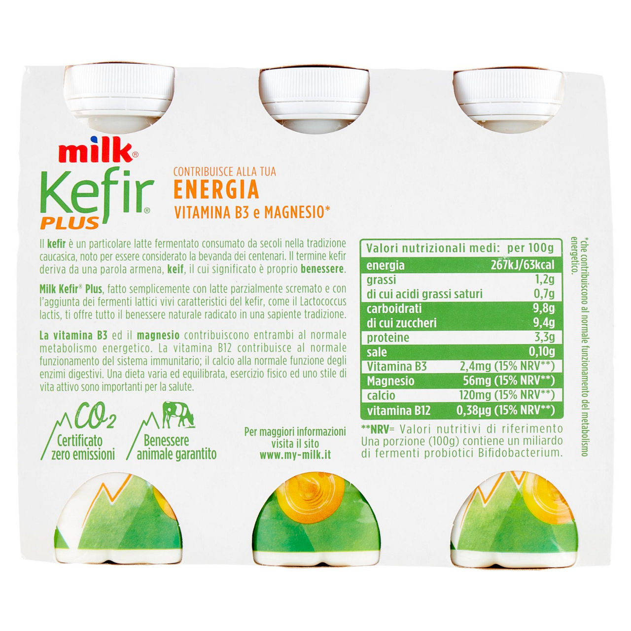Kefir da bere energia plus alla pappa reale 6 pz da 100 gr - Immagine 41