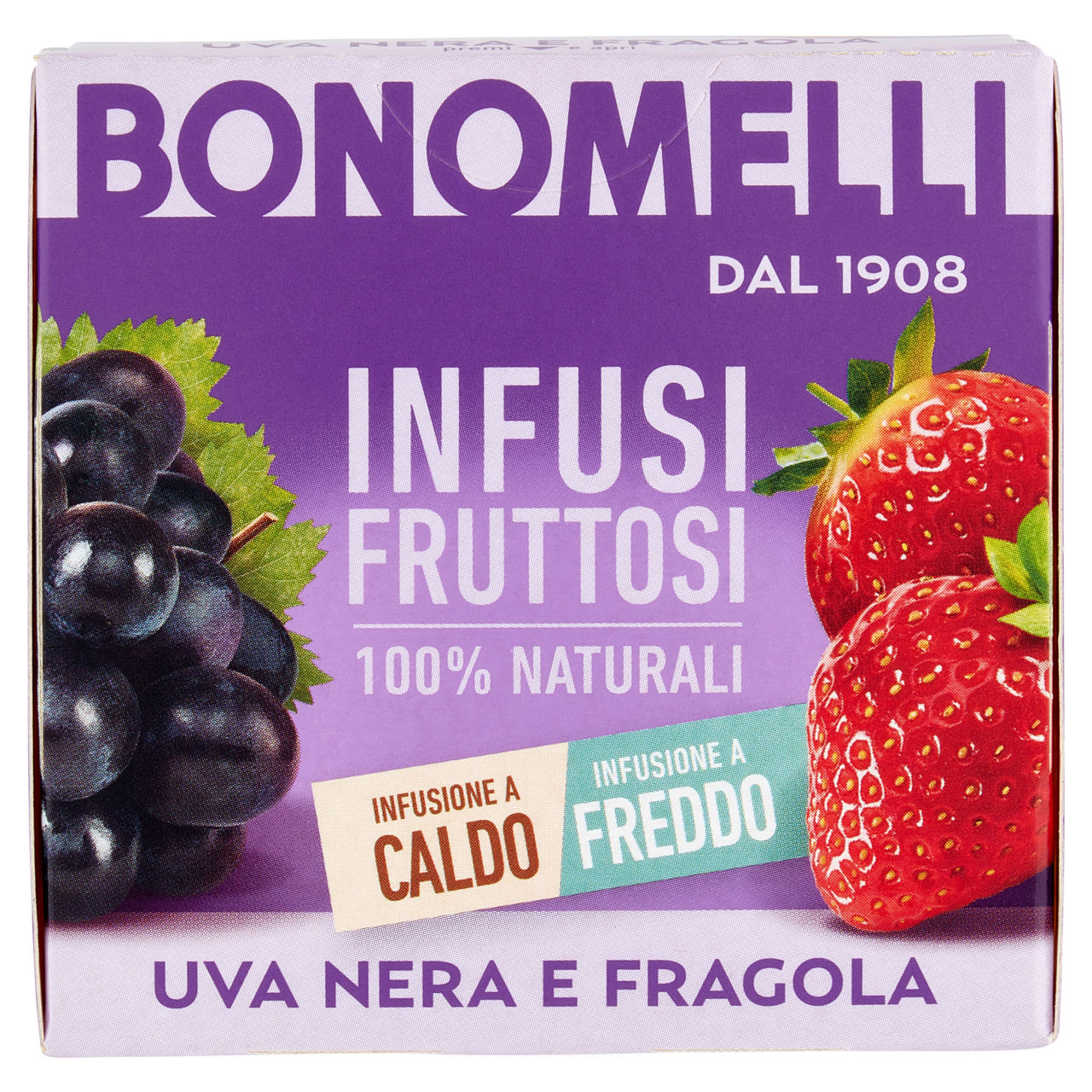 Infuso fruttoso uva nera e fragola 12 filtri - Immagine 01