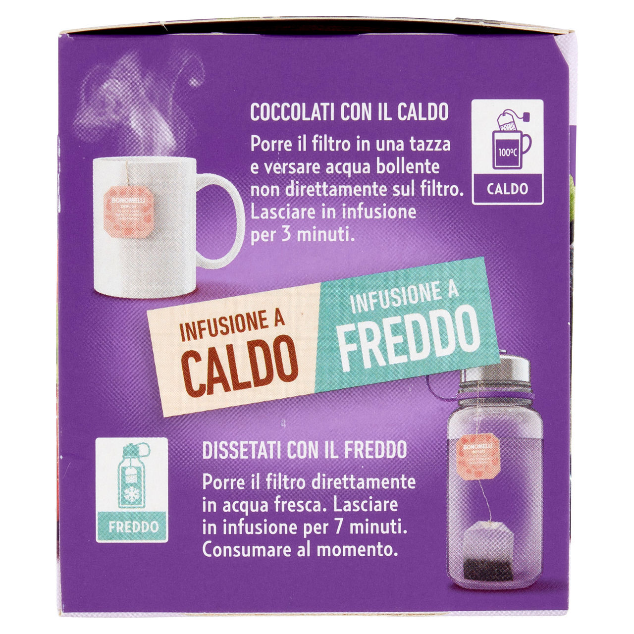 Infuso fruttoso uva nera e fragola 12 filtri - Immagine 31