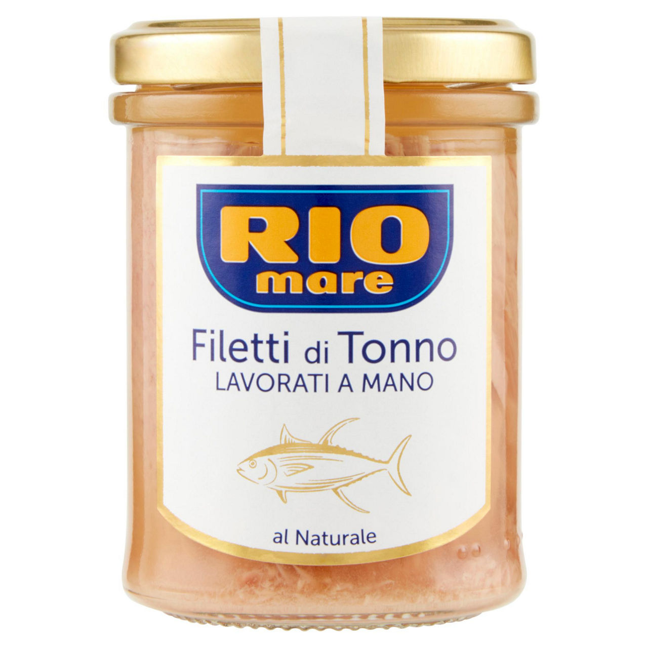 Filetti di tonno al naturale 126 gr