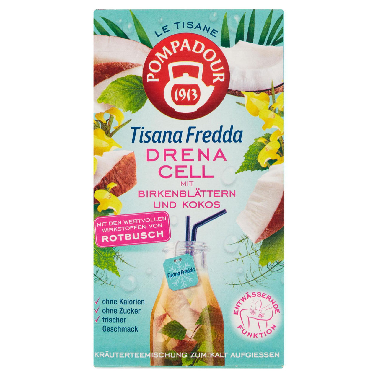 Tisana fredda Drena Cell con betulla e cocco 18 filtri - Immagine 51