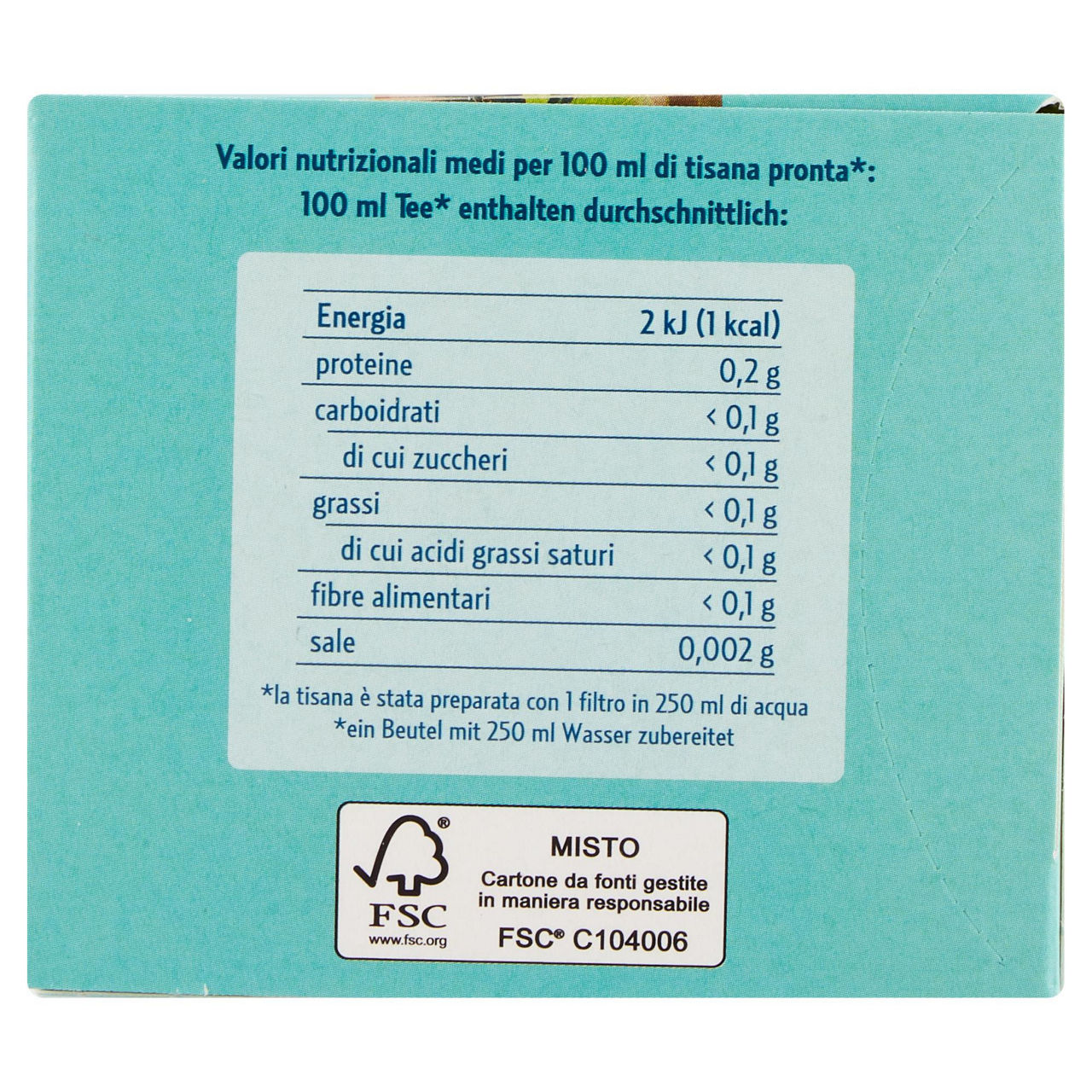 Tisana fredda Drena Cell con betulla e cocco 18 filtri - Immagine 31