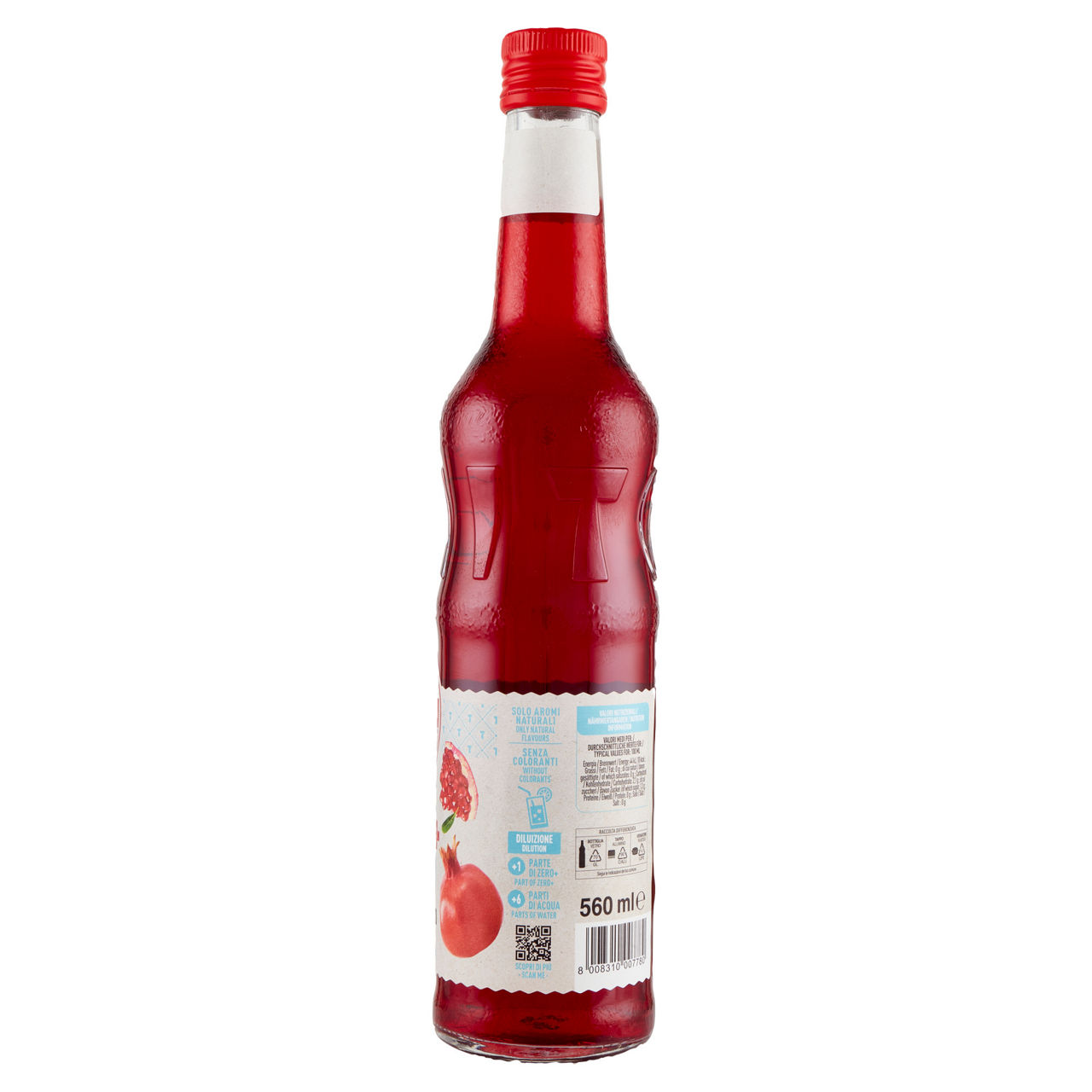 Sciroppo melograno zero zuccheri 560 ml - Immagine 21