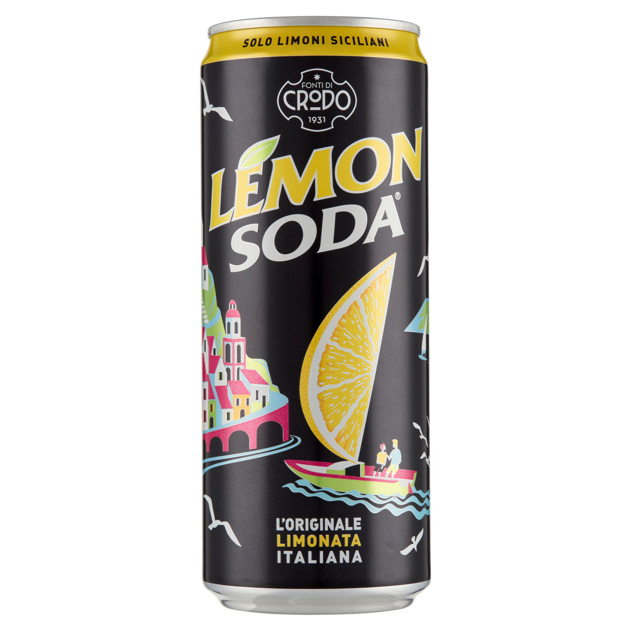 Lemonsoda in lattina 330 ml
