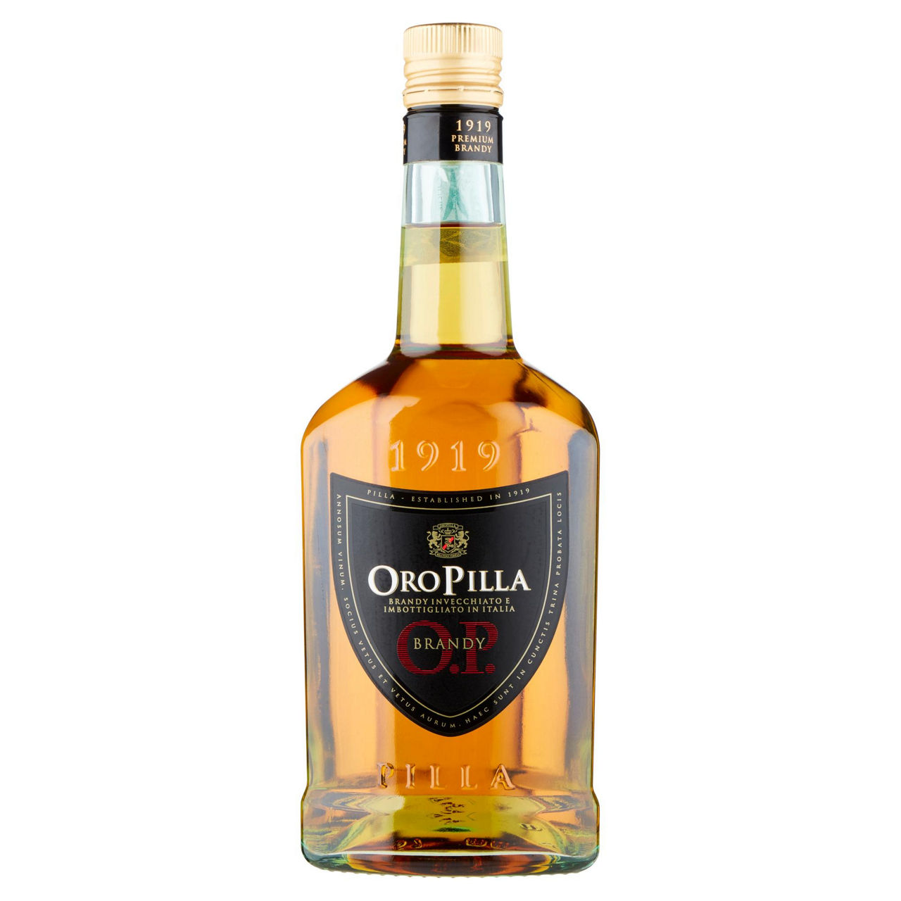 Brandy oro pilla 38 gradi bottiglia ml 700 - Immagine 01