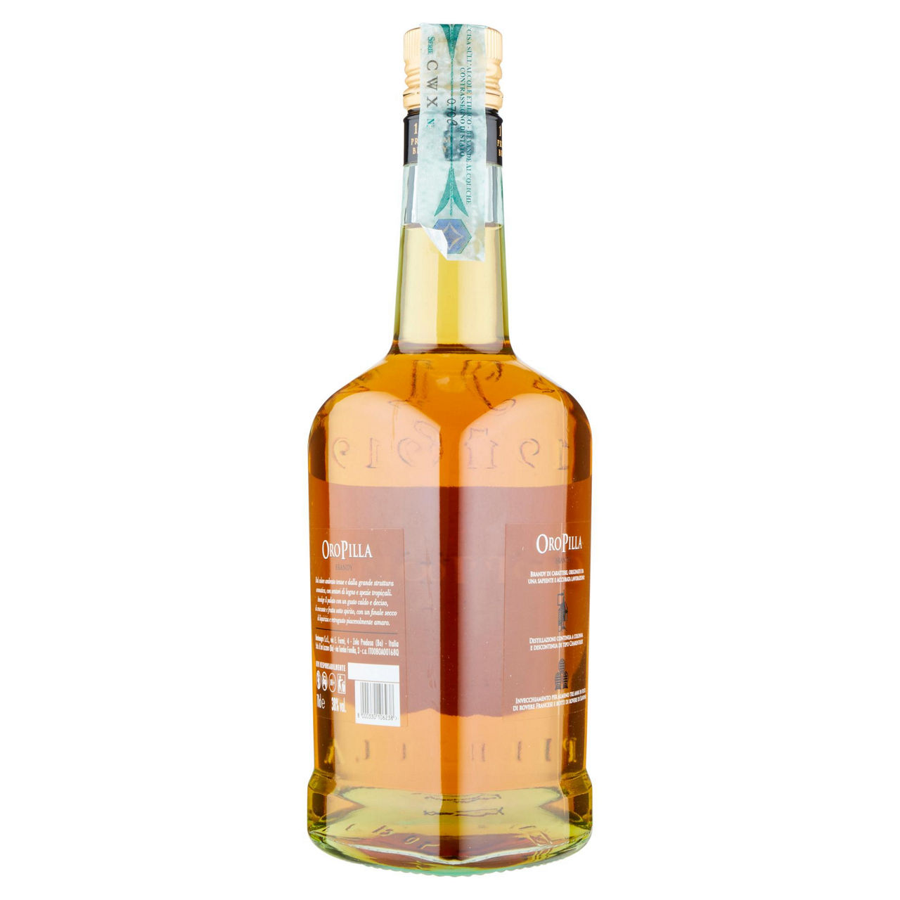 Brandy oro pilla 38 gradi bottiglia ml 700 - Immagine 21
