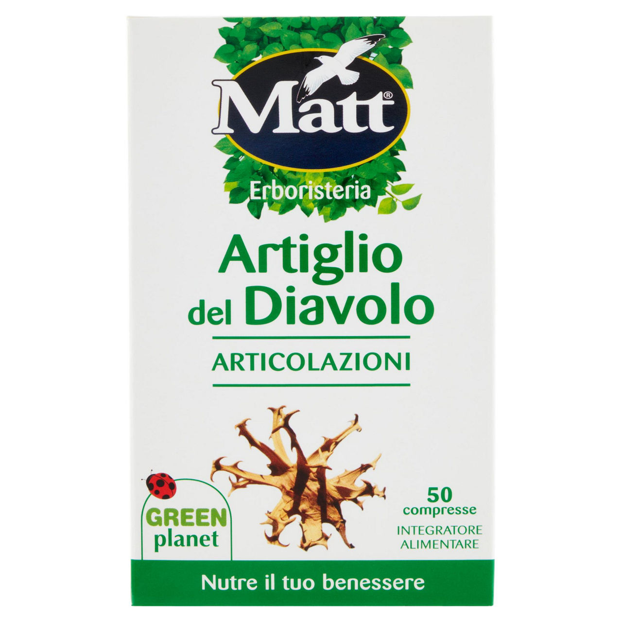 Integratore alimentare artiglio del diavolo per articolazioni 50 compresse - Immagine 01