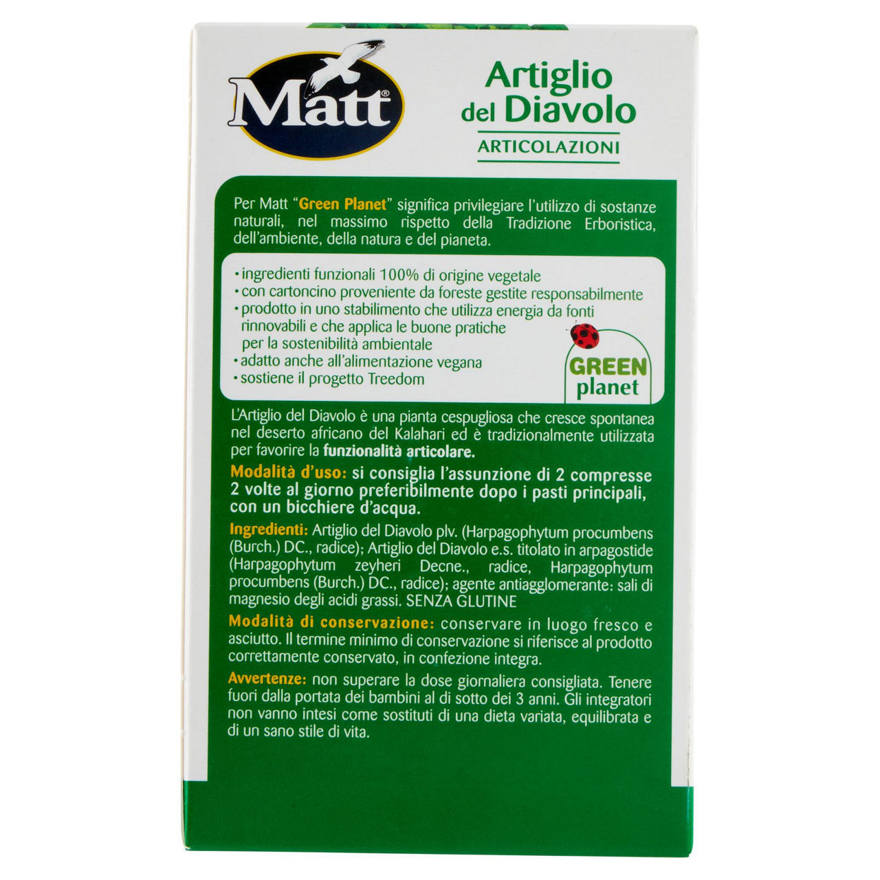 Integratore alimentare artiglio del diavolo per articolazioni 50 compresse - Immagine 21