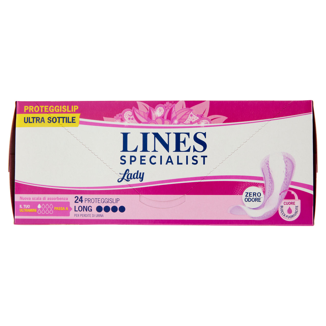 Assorbenti per incontinenza ultramini 24 pz