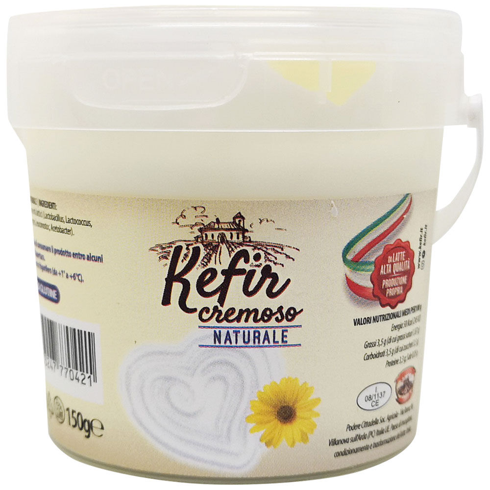 Kefir cremoso bianco 150 gr - Immagine 01