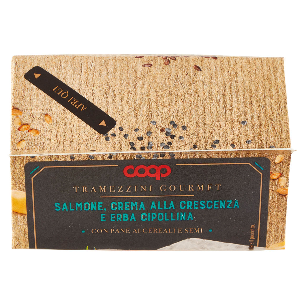 Tramezzini Gourmet con salmone crescenza e erba cipollina 2 pz 160 gr - Immagine 51