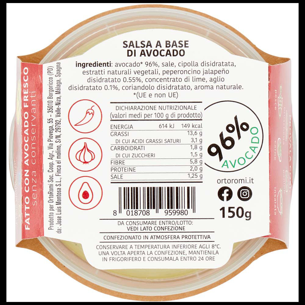 Guacamole piccante 150 gr - Immagine 21
