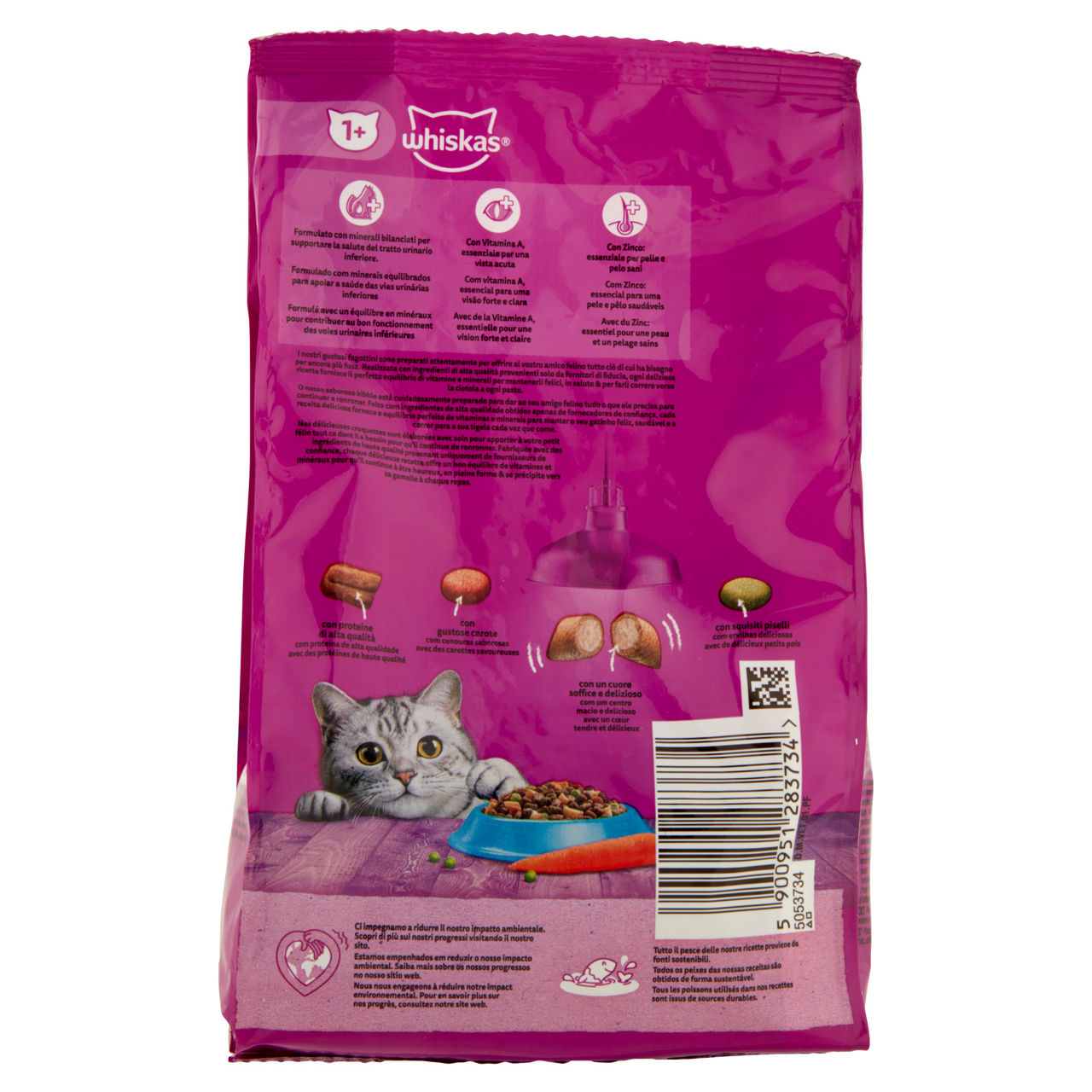 Croccantini adult 1+ tonno whiskas g 300 - Immagine 41