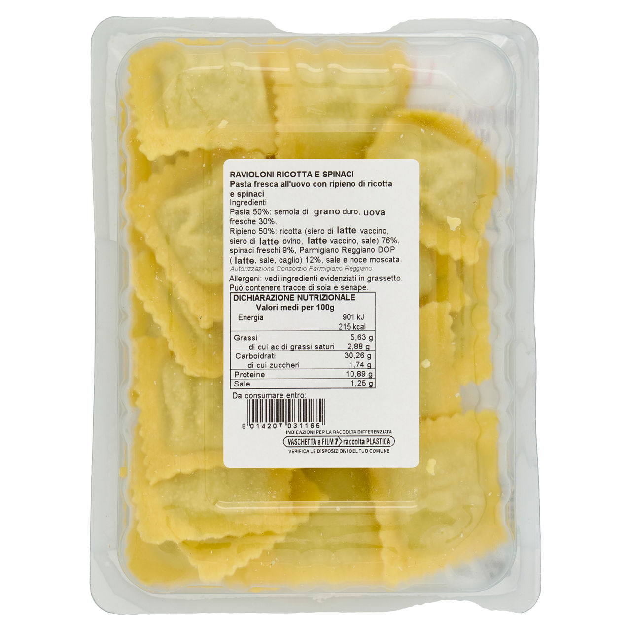 Ravioloni ricotta e spinaci 250 gr - Immagine 41