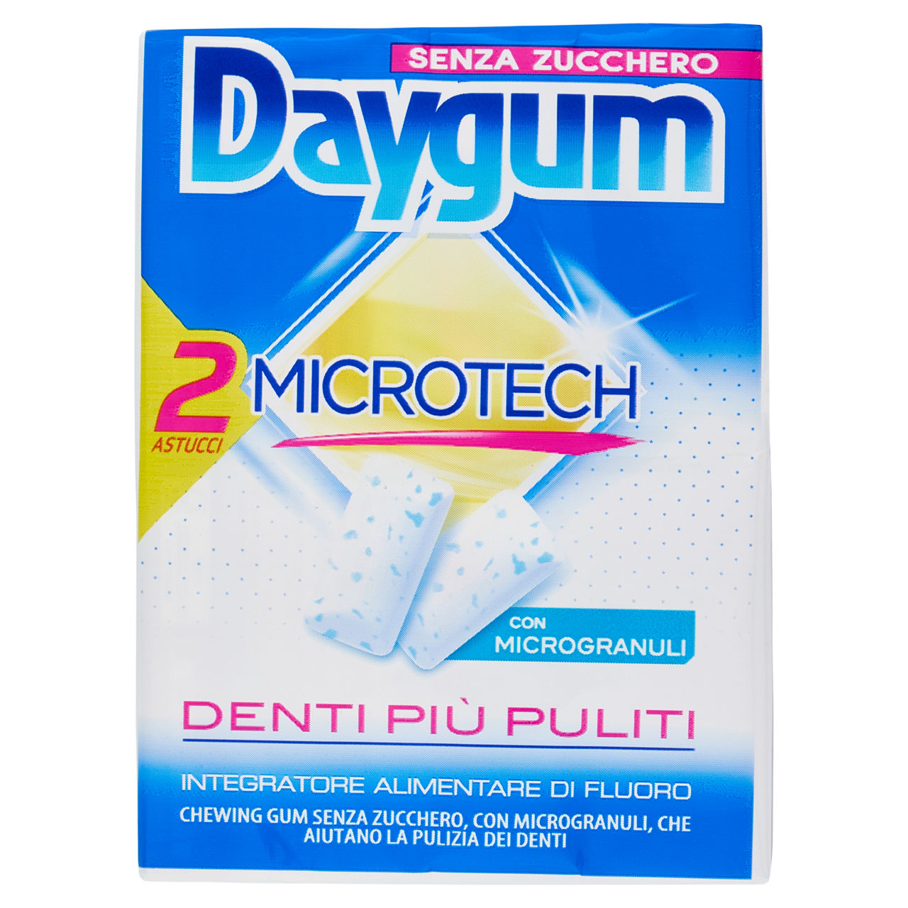 Chewing gum con microgranuli Microtech 2 pz x 30 gr - Immagine 01