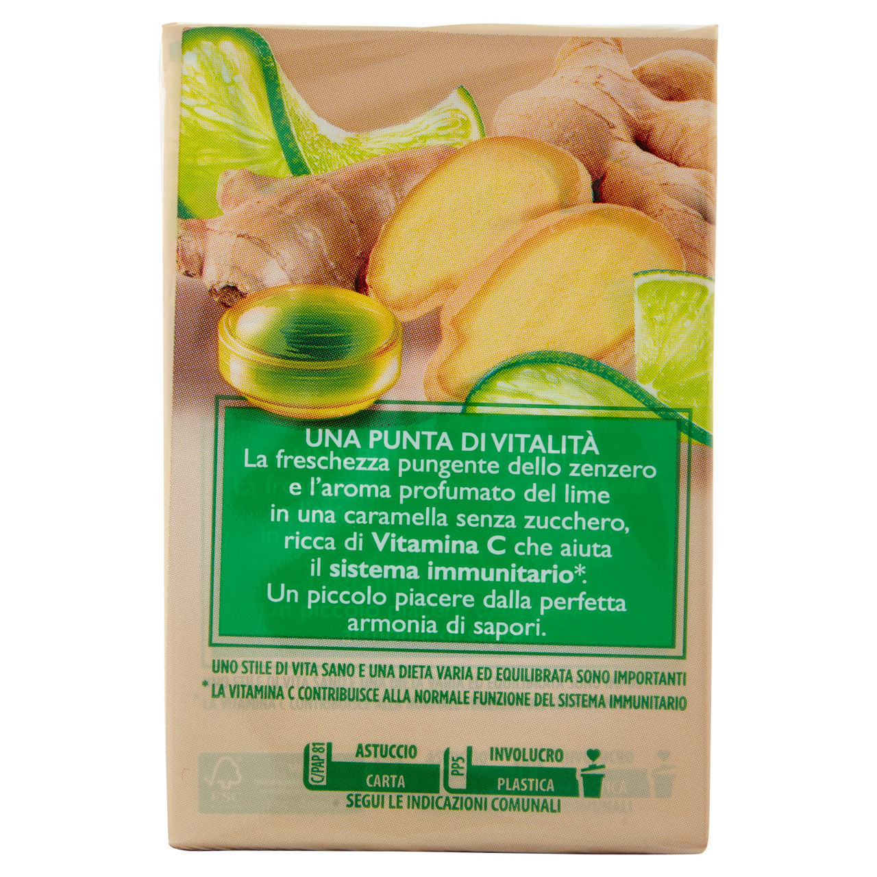 Caramelle dure ripiene al lime e zenzero 2 pz x 46 gr - Immagine 41