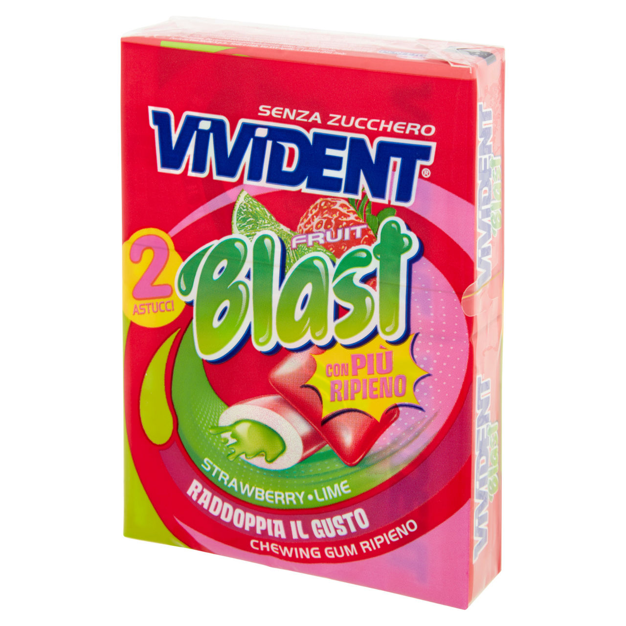 Chewing gum ripieno alla fragola e lime 2 pz x 30 gr - Immagine 41