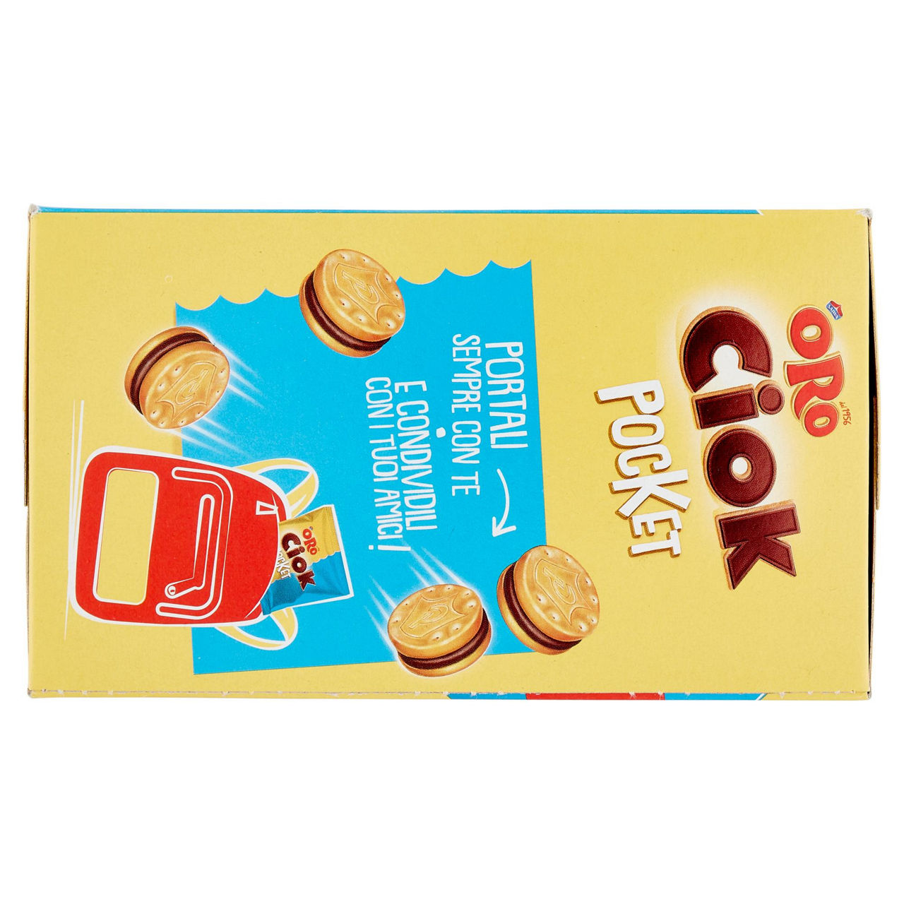 Mini biscotti Pocket ripieni di crema al cacao magro 160 gr - Immagine 11