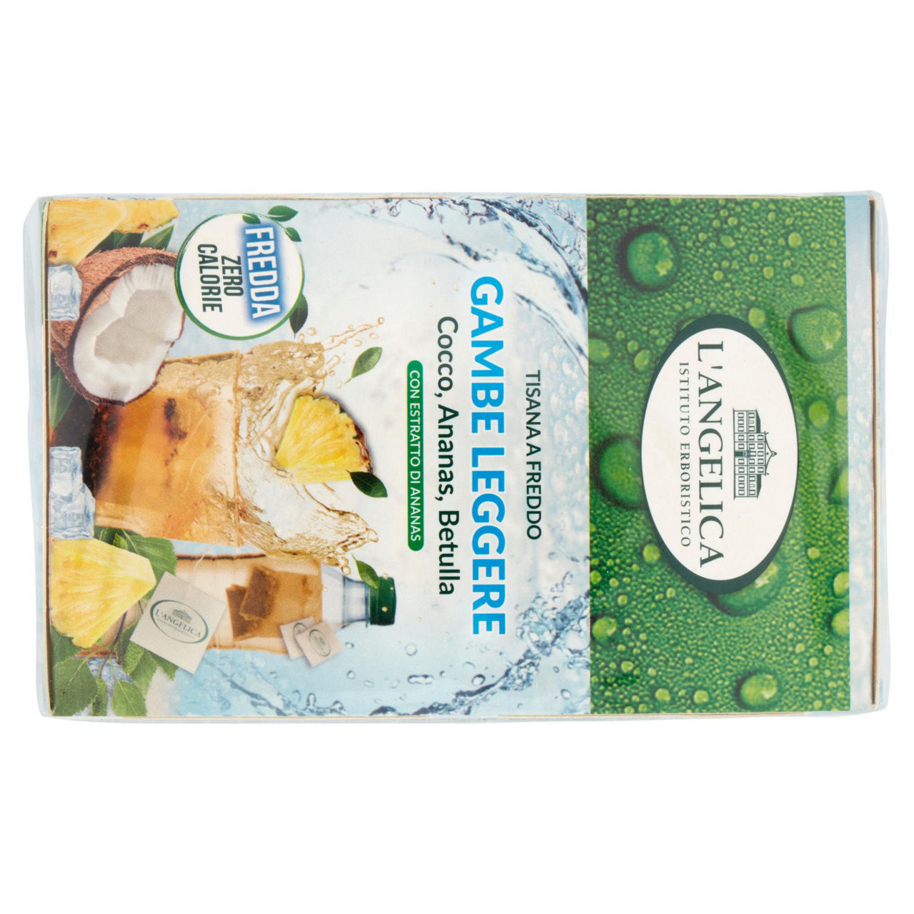 Tisana a freddo Gambe Leggere cocco ananas e betulla 18 filtri - Immagine 41