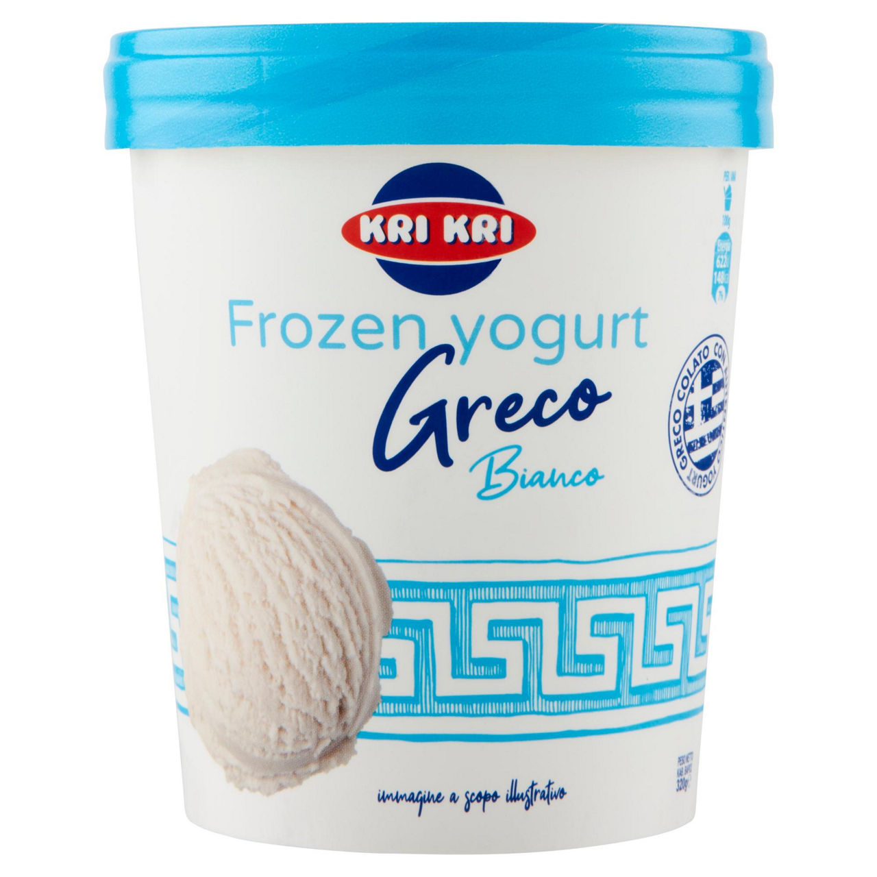 Gelato frozen yogurt greco bianco 320 gr - Immagine 01