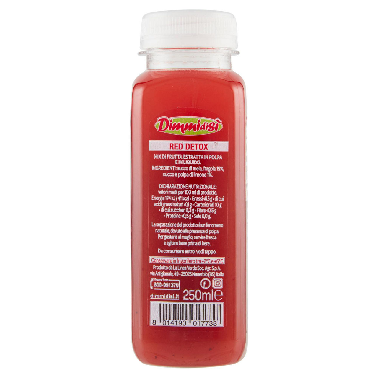 Estratto di frutta fragola e limone 250 ml - Immagine 11
