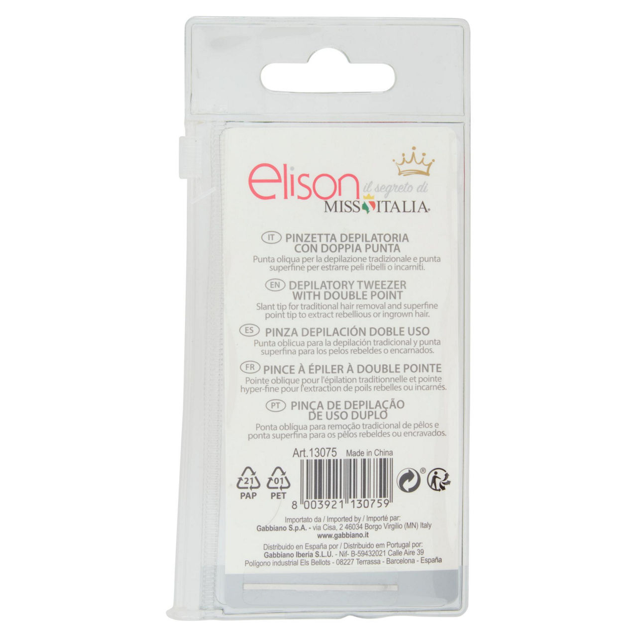 Pinzetta doppia punta miss elison pz 1 - Immagine 11