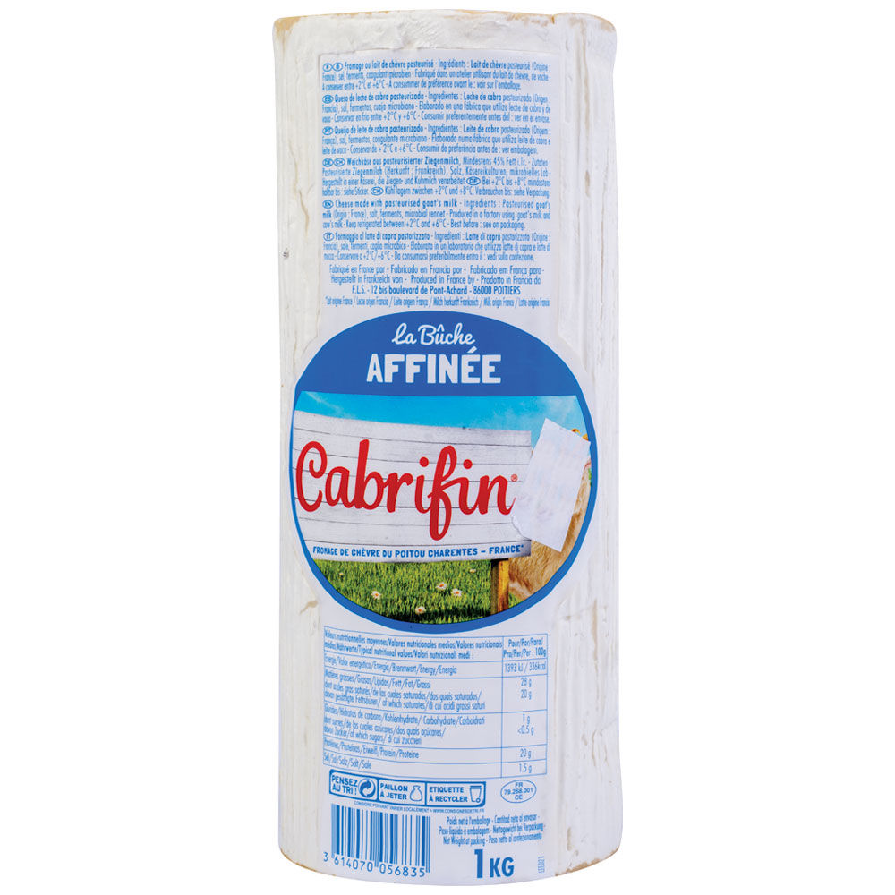 Formaggio tronchetto di capra stagionato - Immagine 01