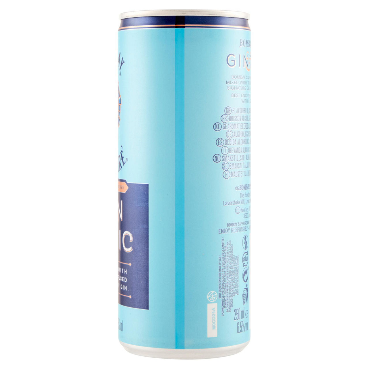 Gin bombay e tonic 6,5 gradi lattina ml 250 - Immagine 51