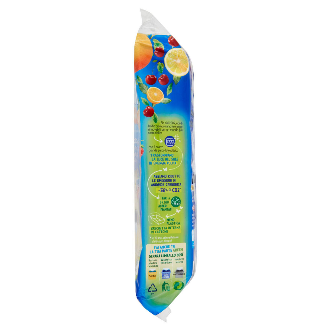 POLARETTI FRUIT GREEN DOLFIN AMARENA FRAGOLA ARANCIA LIMONE 42ML X10PZ ML 420 - Immagine 21