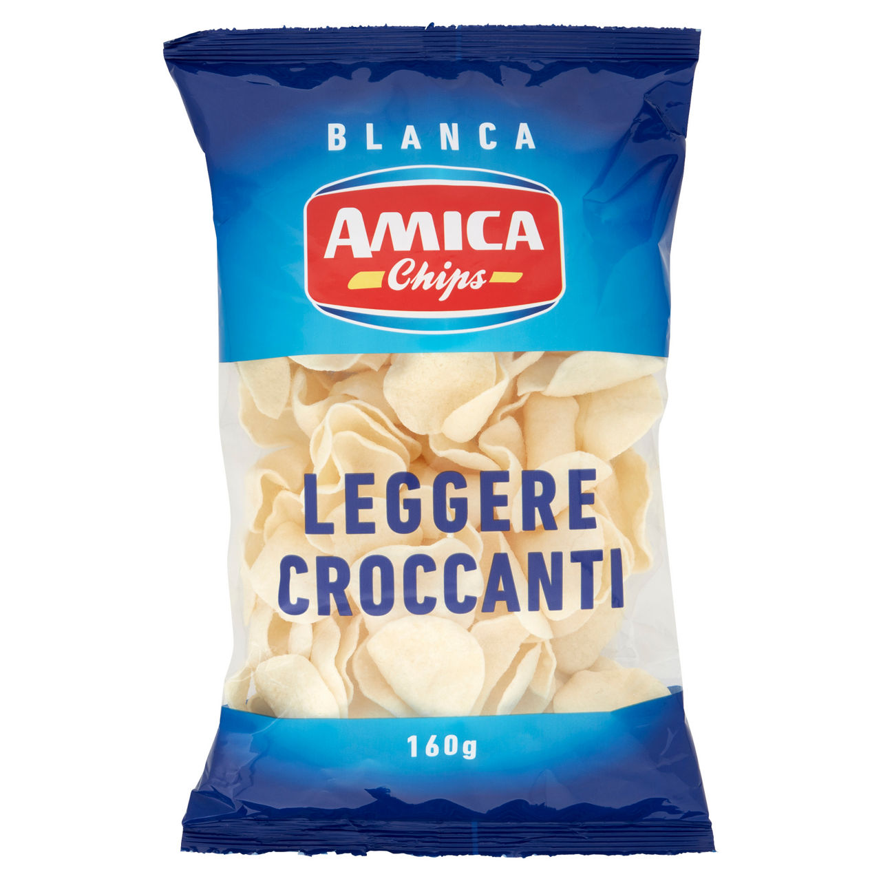 Patatine bianche gusto delicato 160 gr - Immagine 01