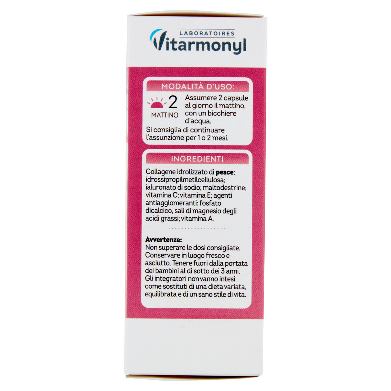 Integratore alimentare Acido ialuronico collagene anti age 30 capsule - Immagine 11