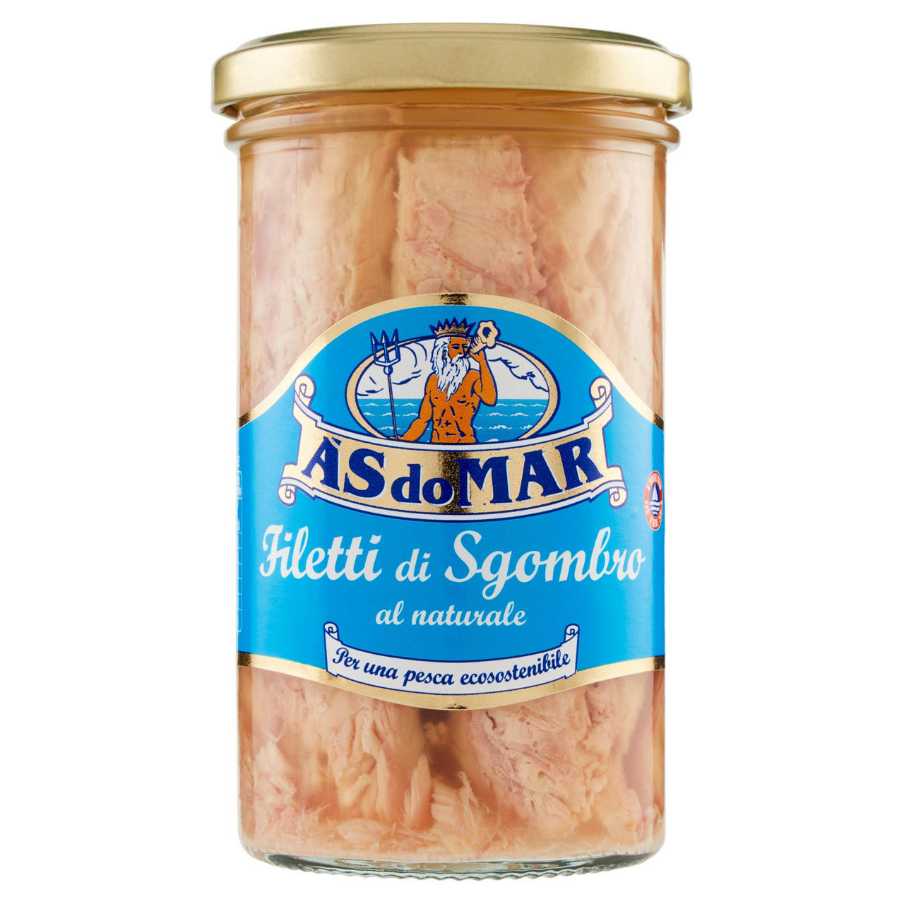 Filetti di sgombro al naturale 175 gr - Immagine 01