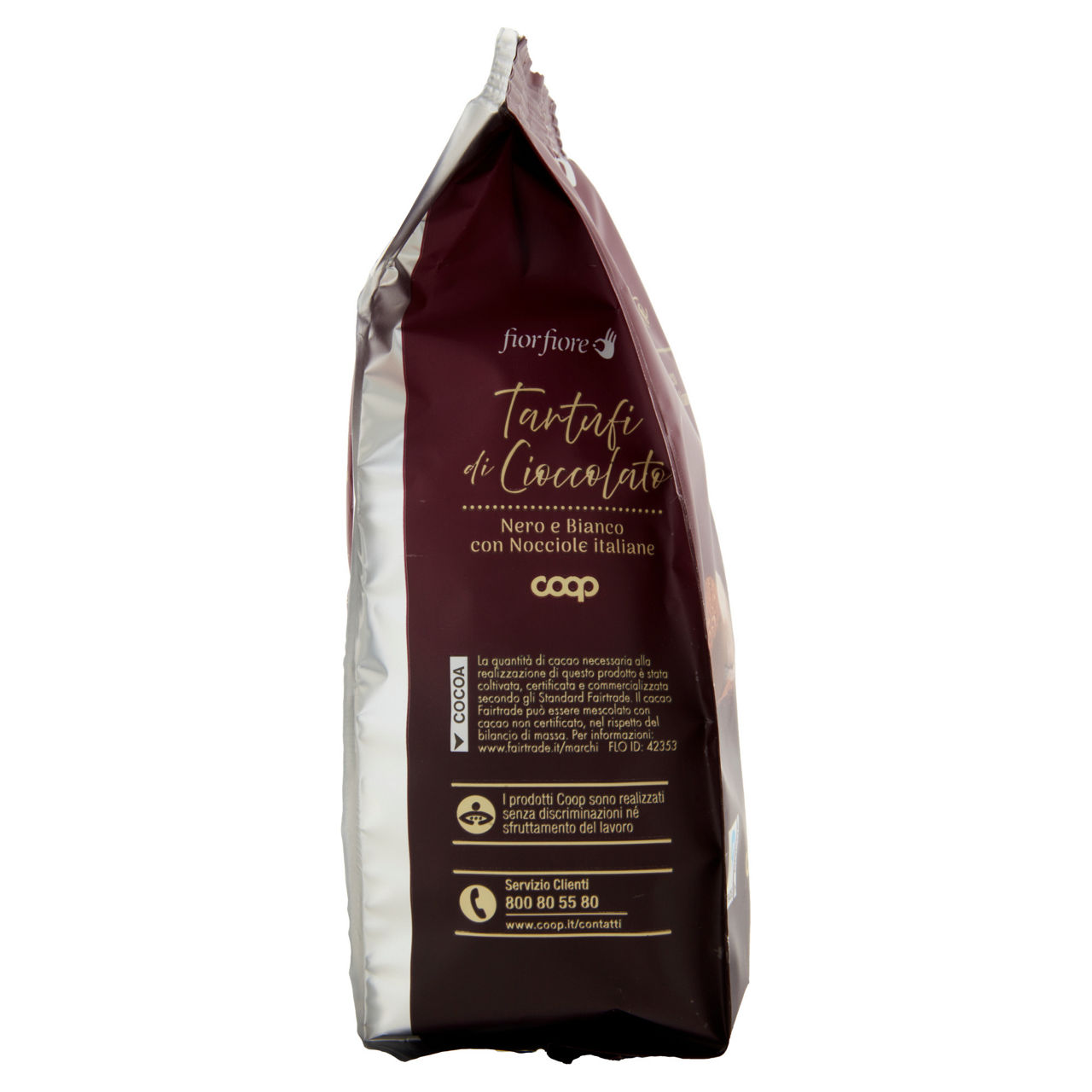 Tartufi al cioccolato nero e bianco con nocciole italiane 180 gr - Immagine 11