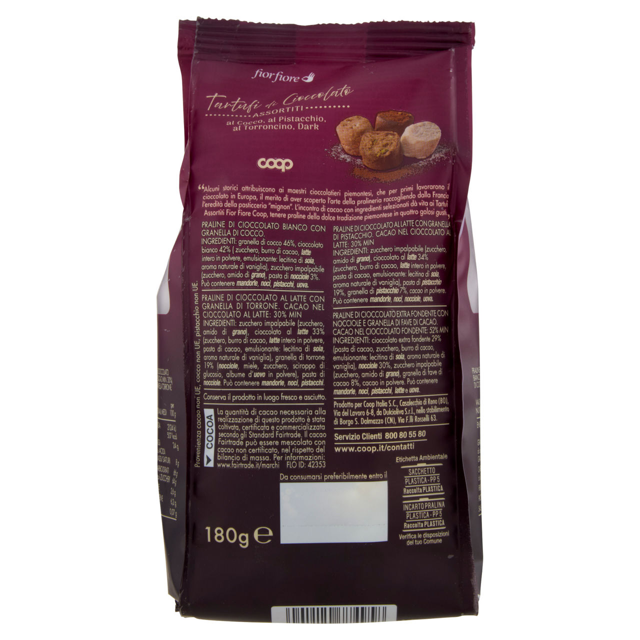 Tartufi di cioccolato assortiti 180 gr - Immagine 31