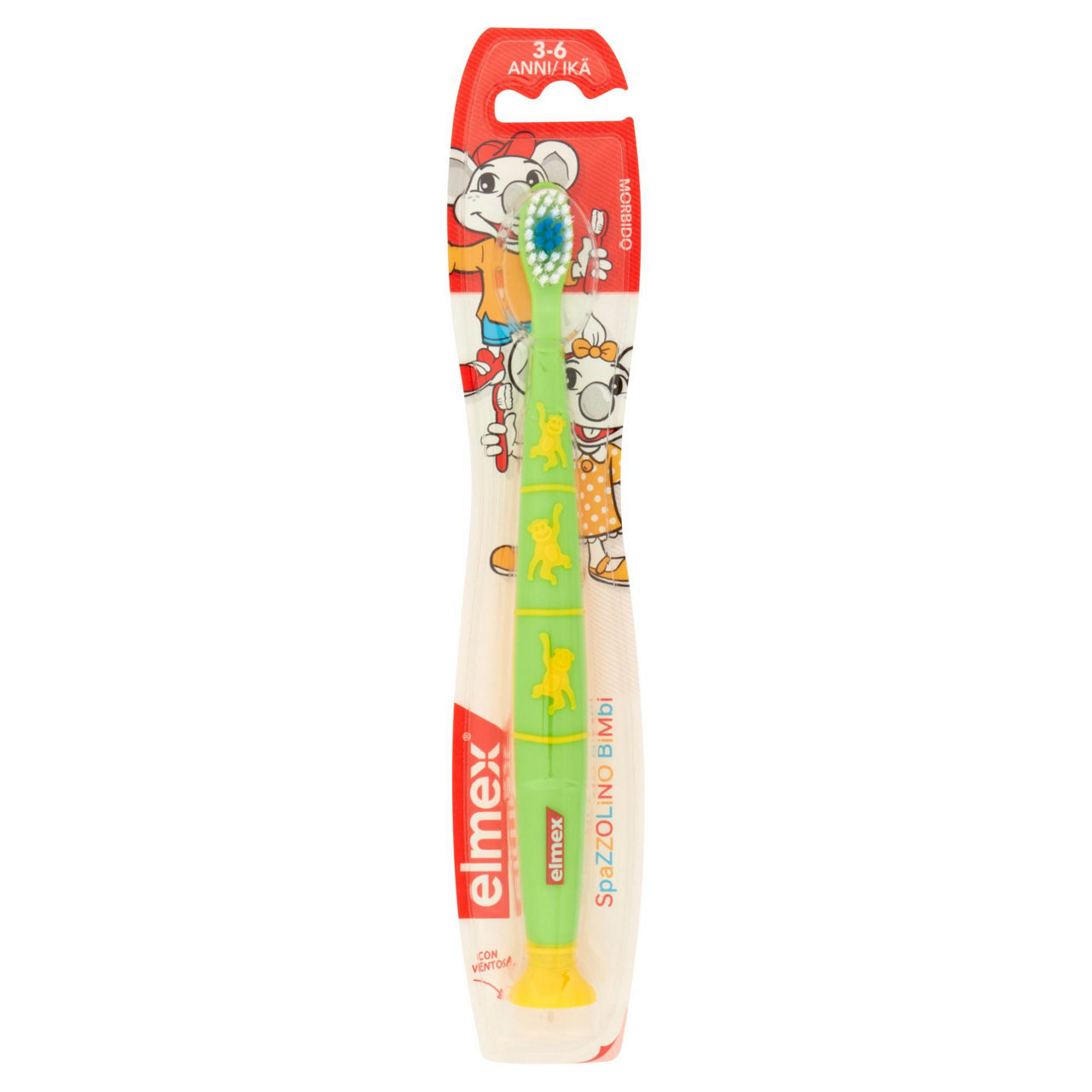 Spazzolino bimbi 3-6 anni 1 pz