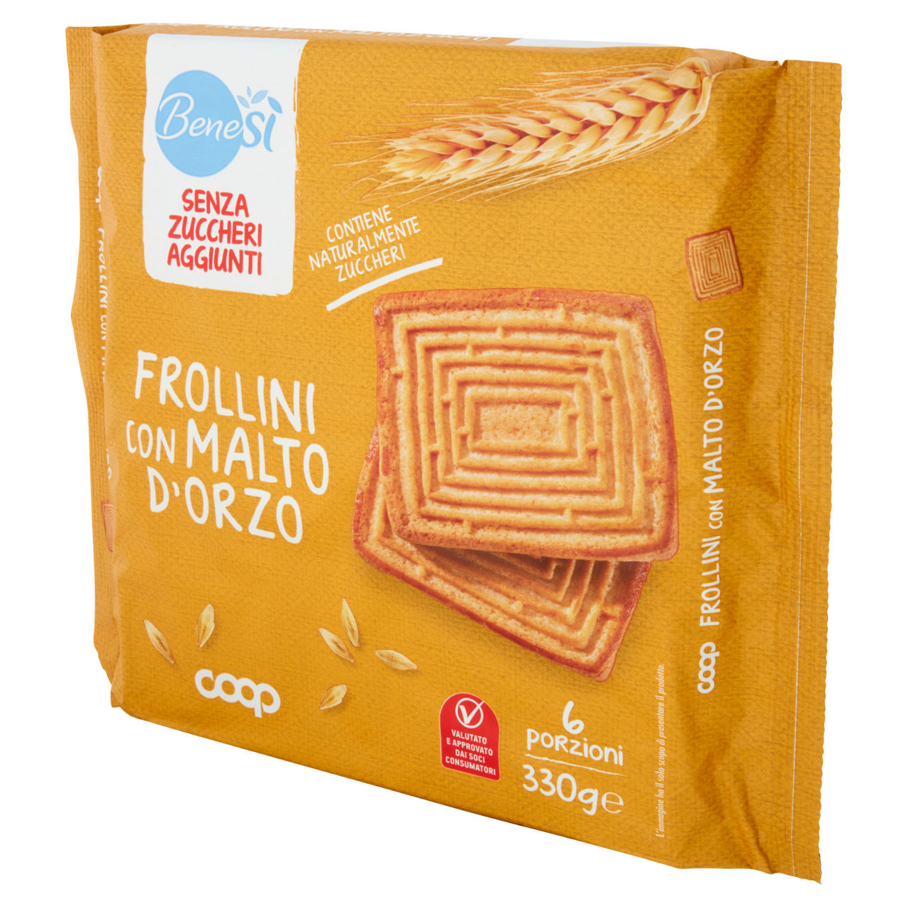 Biscotti frollini con malto d'orzo 330 gr - Immagine 61