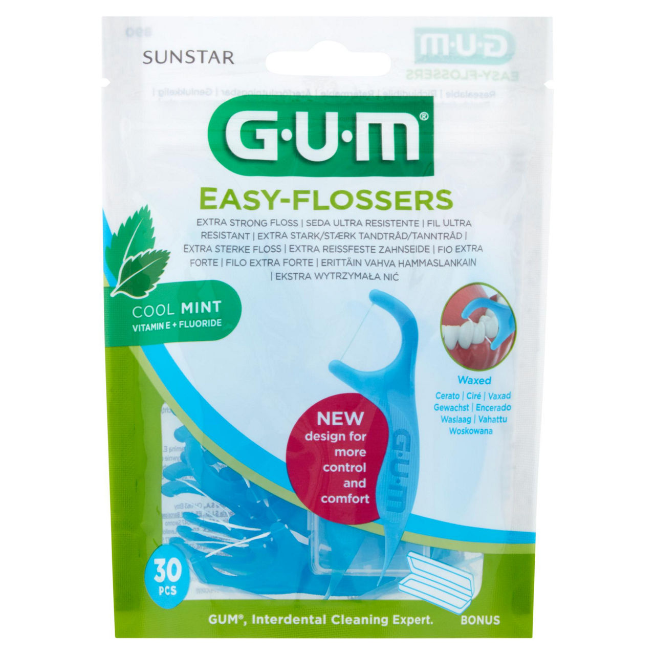 Forcella interdentale easy flossers 30 pz - Immagine 01