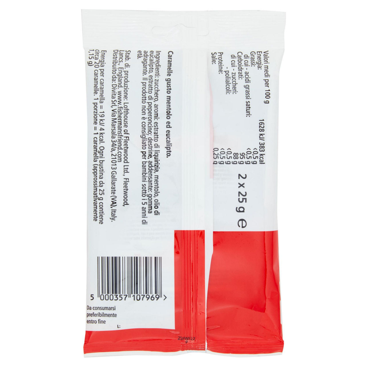 Caramelle dure mentolo ed eucalipto 50 gr - Immagine 21