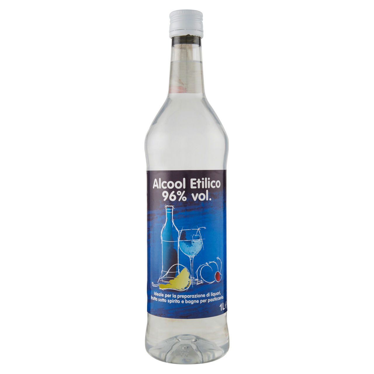 Alcool etilico 96% vol. 1 l