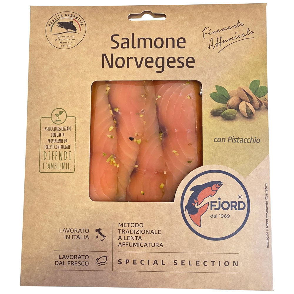Salmone Norvegese affumicato con pistacchio 100 gr - Immagine 11