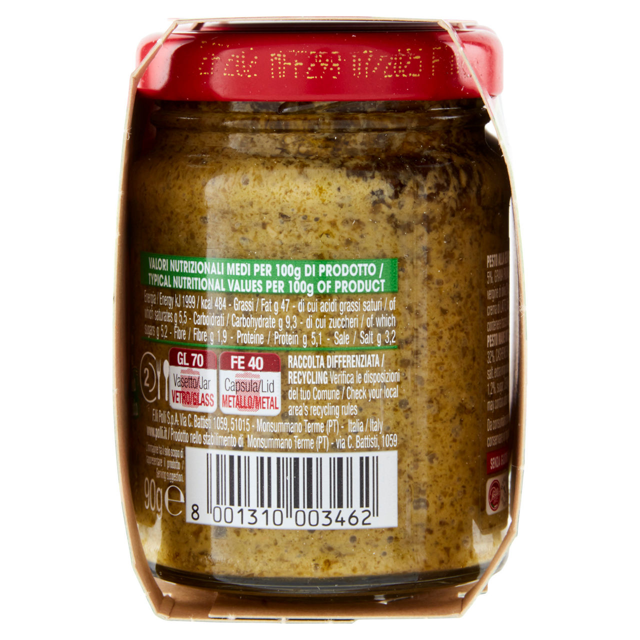 Pesto alla genovese 2 pz x 90 gr - Immagine 21